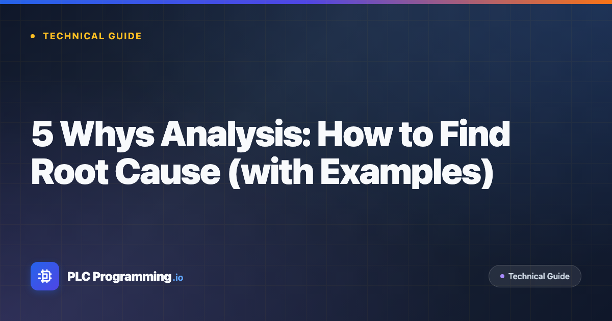 Featured image for blog post: 5 Whys Analysis: How to Find Root Cause (with Examples)