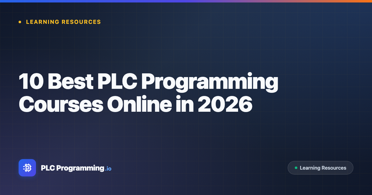 Best PLC Programming Courses Online (2026): 10 Compared