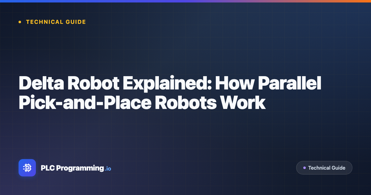 Featured image for blog post: Delta Robot Explained: How Parallel Pick-and-Place Robots Work