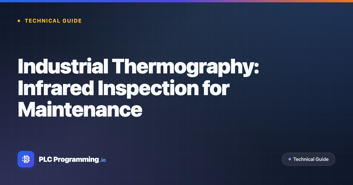 Featured image for blog post: Industrial Thermography: Infrared Inspection for Maintenance