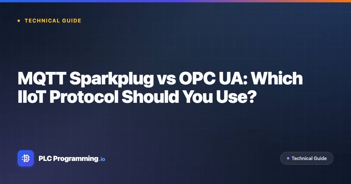 Featured image for blog post: MQTT Sparkplug vs OPC UA: Which IIoT Protocol Should You Use?