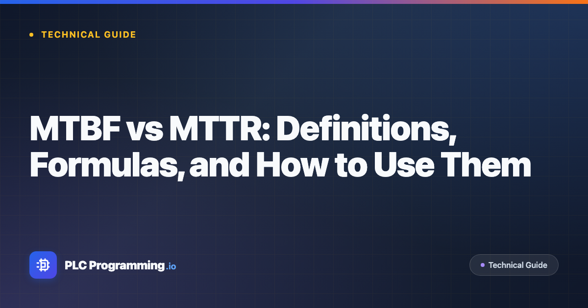 Featured image for blog post: MTBF vs MTTR: Definitions, Formulas, and How to Use Them