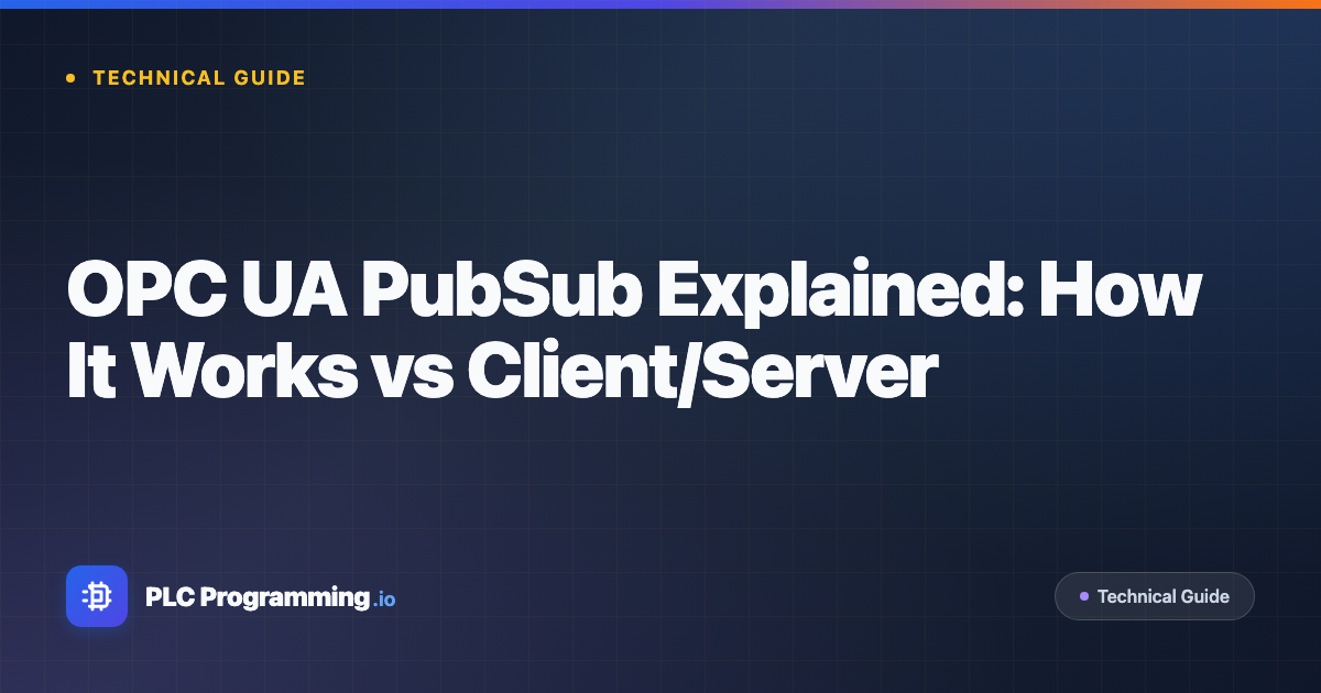Featured image for blog post: OPC UA PubSub Explained: How It Works vs Client/Server