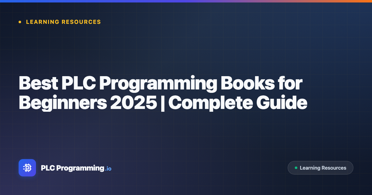 PLC Programming Books for Beginners