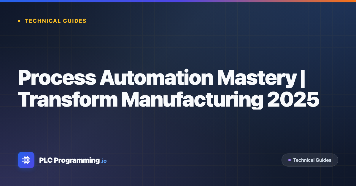 Featured image for blog post: Process Automation Mastery | Transform Manufacturing 2026
