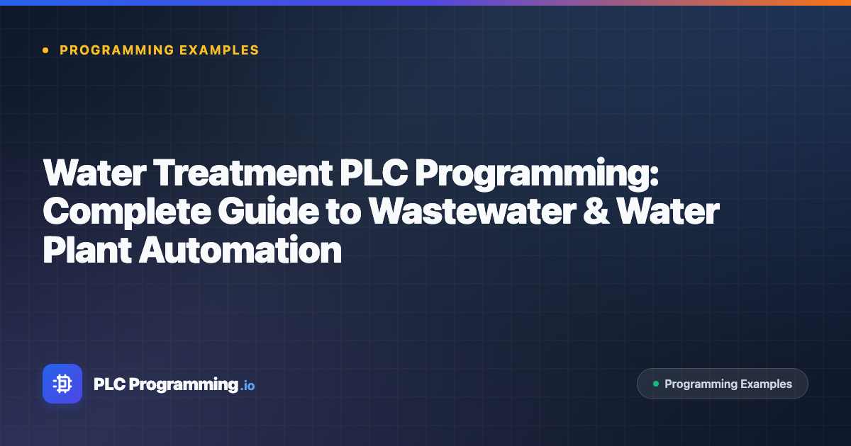 Featured image for blog post: Water Treatment PLC Programming: Pumps & Dosing