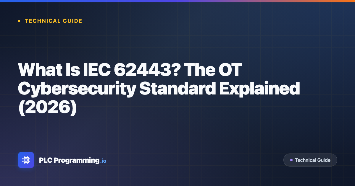 Featured image for blog post: What Is IEC 62443? The OT Cybersecurity Standard Explained (2026)